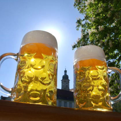 Bezoek aan de grote tent op de Wiesn was het hoogtepunt